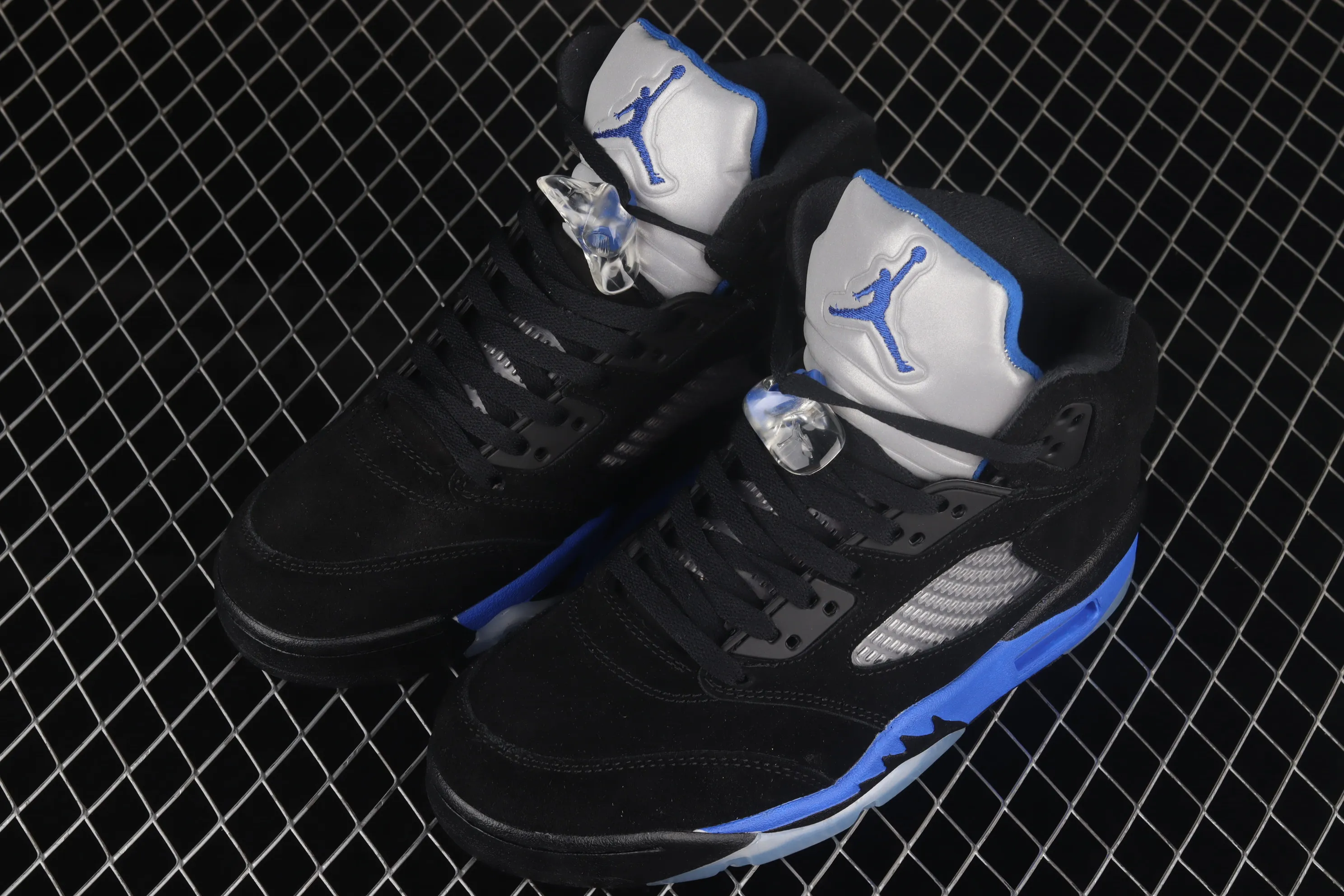 All categories Air Jordan Jordan series basketball shoes Air Jordan 5 Air Jordan 5 "Racer Blue" AJ5 Joe 5 racing black and blue CT4838-004